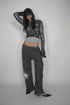 Mayte × Cycle DRAWING PANTS "moon and sun"
